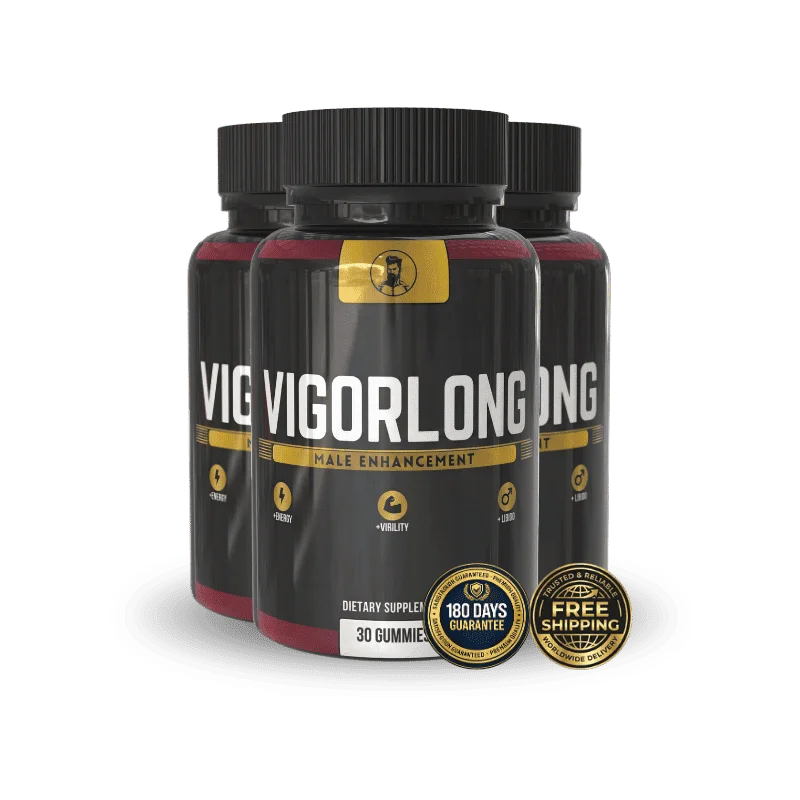 VigorLong Men's Wellness Support — 3 Bottle / 90 Day Pack